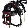 Premium Synthetic Patent Black Nylon Driving Harness for One Horse Cart