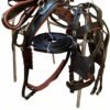 Brown leather antique finish driving harness – Vintage Style