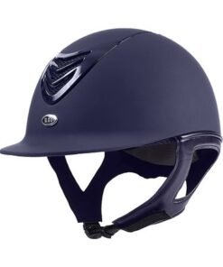 IRH3311 Vented Riding Helmet, matte navy with gloss navy accent