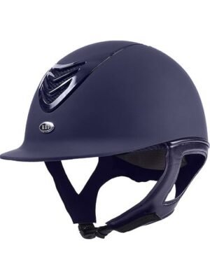 IRH3311 Vented Riding Helmet, matte navy with gloss navy accent