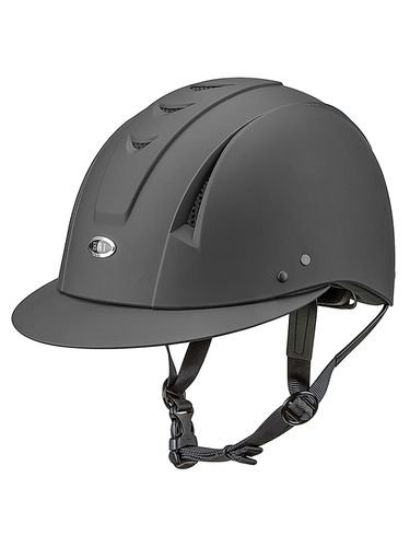 Equi-Pro Riding Helmet with Visor in matte black, model IRH1341
