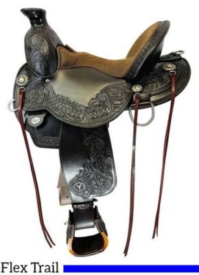 Circle Y Walnut Grove Flex Tree Trail Saddle, model 1157"