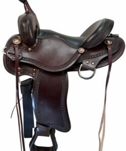 South Bend Saddle Co Woodland Trail Western Trail Saddle, sizes 15 to 17 inches