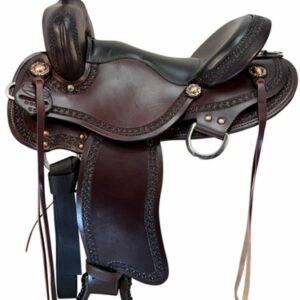 South Bend Saddle Co Woodland Trail Western Trail Saddle, sizes 15 to 17 inches